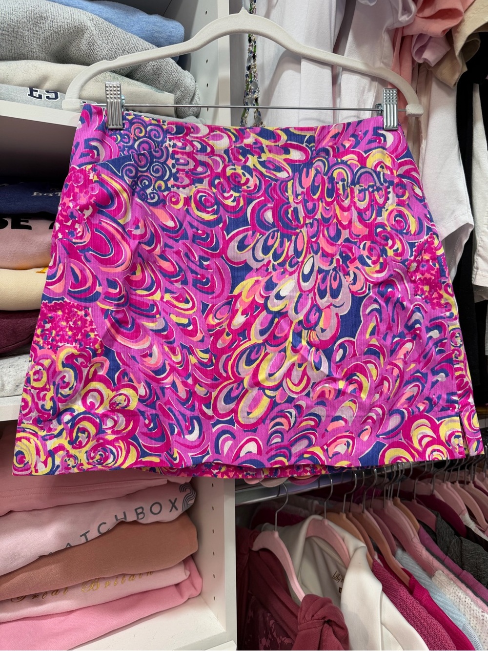 Lilly Pulitzer pink skort, size 0, excellent!